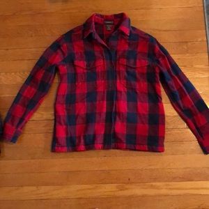 Eddie Bauer Boyfriend Flannel